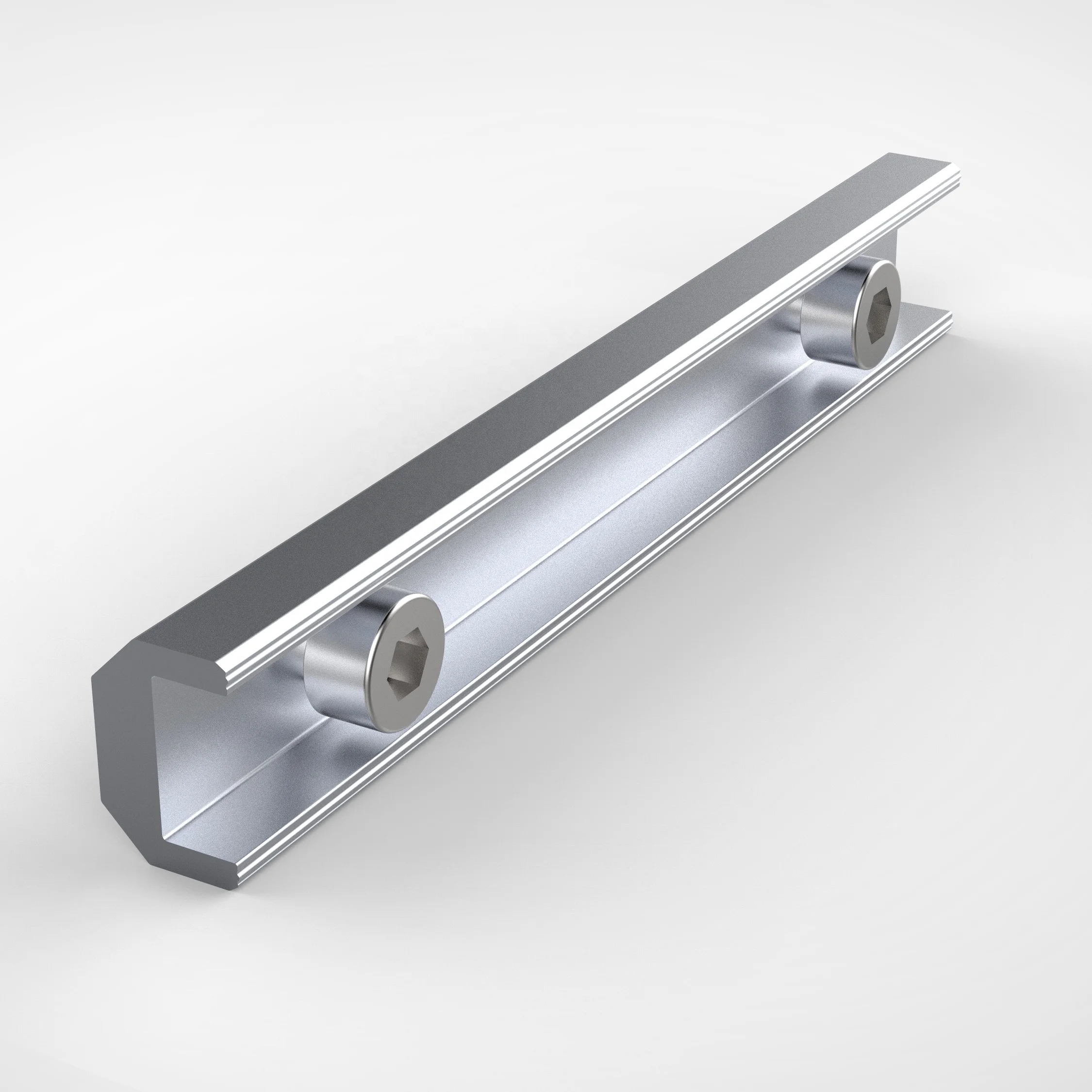 Al 6005-T5 Solar panel bracket accessories Rail Connector roof mounting system