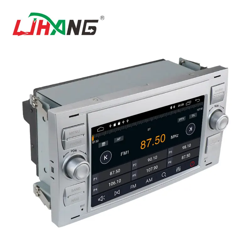 Android 12 4+64G car dvd player For Ford Mondeo Focus Transit C-MAX S-MAX Fiesta 2006 multimedia stereo radio gps navigation