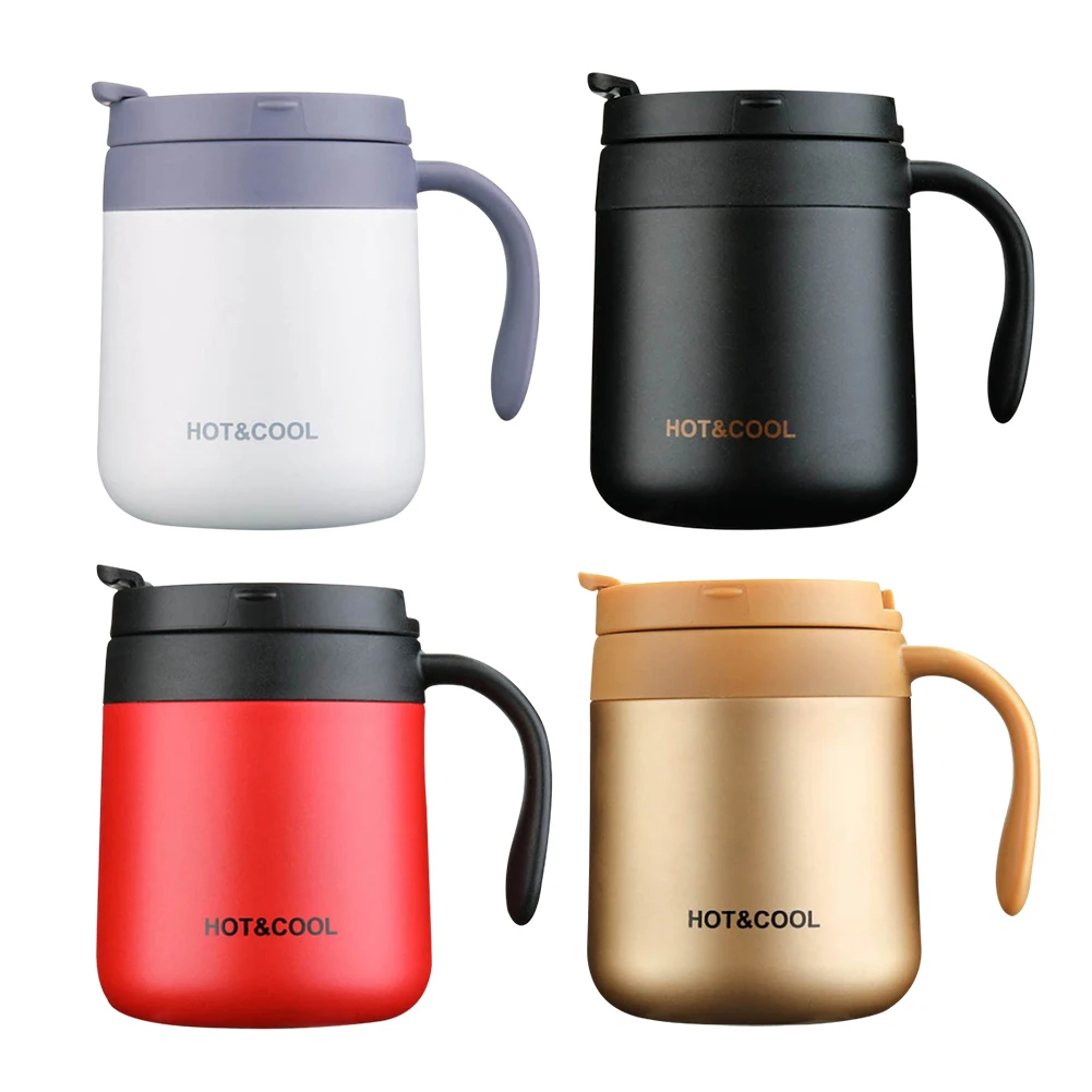 Customized Logo 350ml 500ml 12oz 16oz Stainless Steel Coffee Mug Vacuum Cup Insulated Thermos Flask Bottle