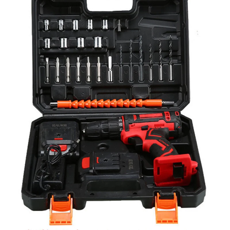 Factory Quality Cordless Power Tools Rotary Screwing Screws Hevy Duty Hammer High Speed Machine Electrical Impact Electric Drill