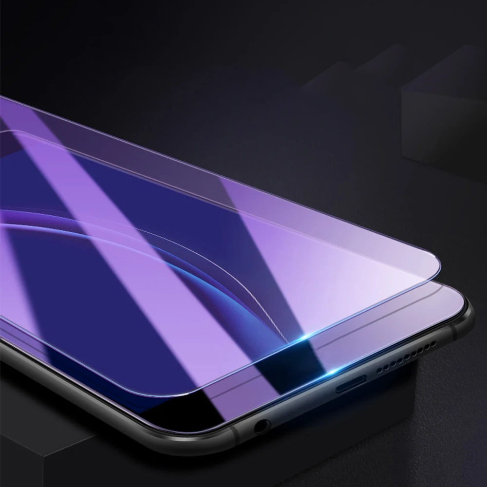 Factory 0.33mm anti-oil tempered glass cutting machine price with anti-blue light