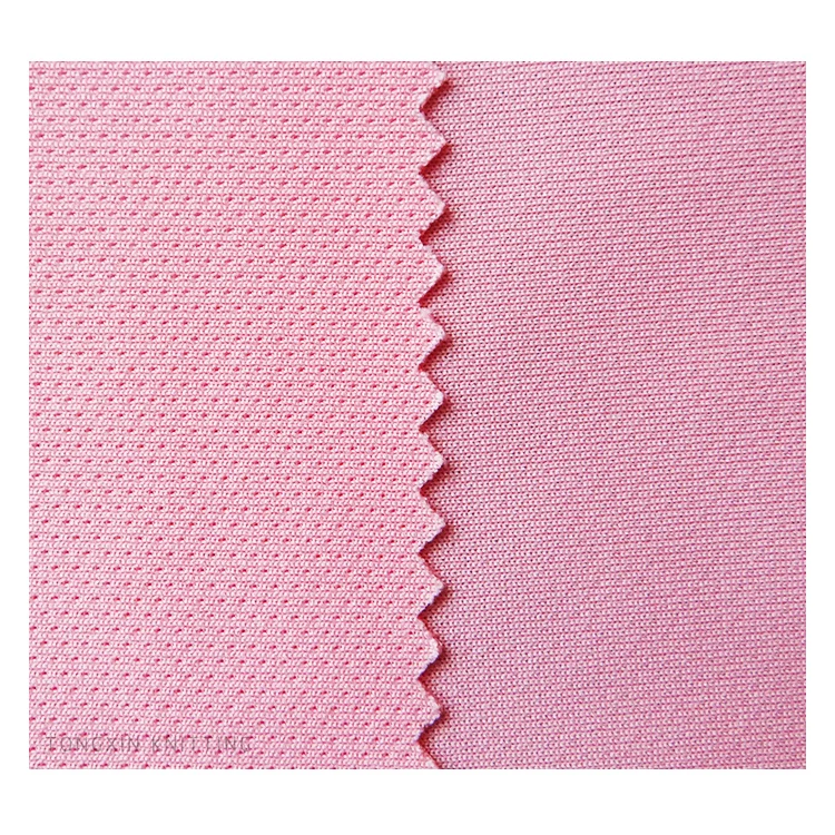 
sports Wear 100 polyester breathable mesh fabric for footballs clothes 