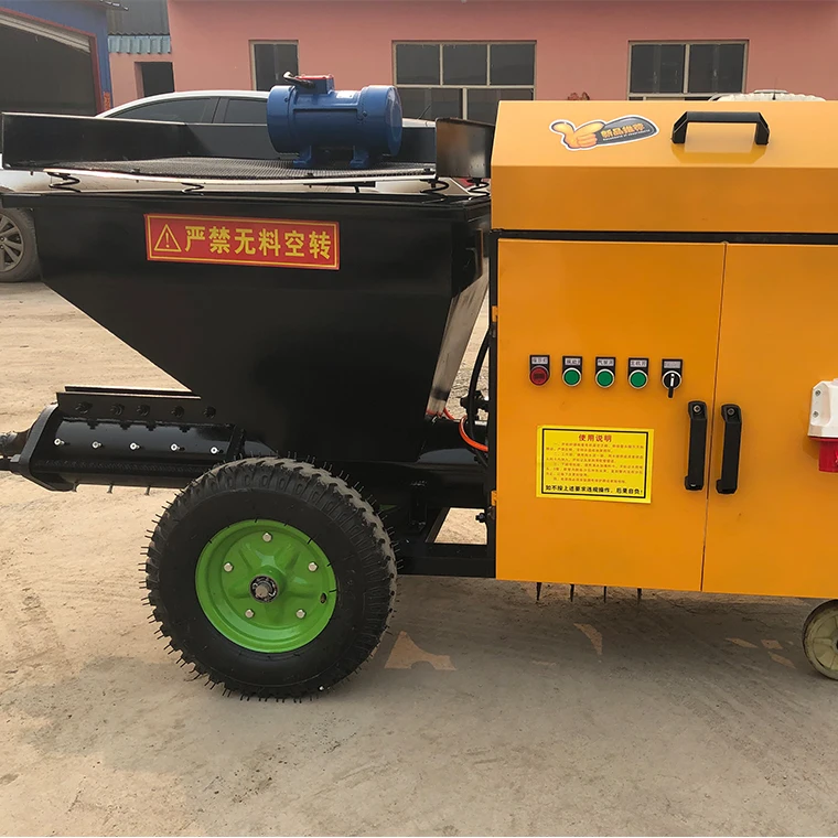High Quality Automatic Electric Wall Concrete Cement Plastering Mortar Plaster Spraying Machine For Sale