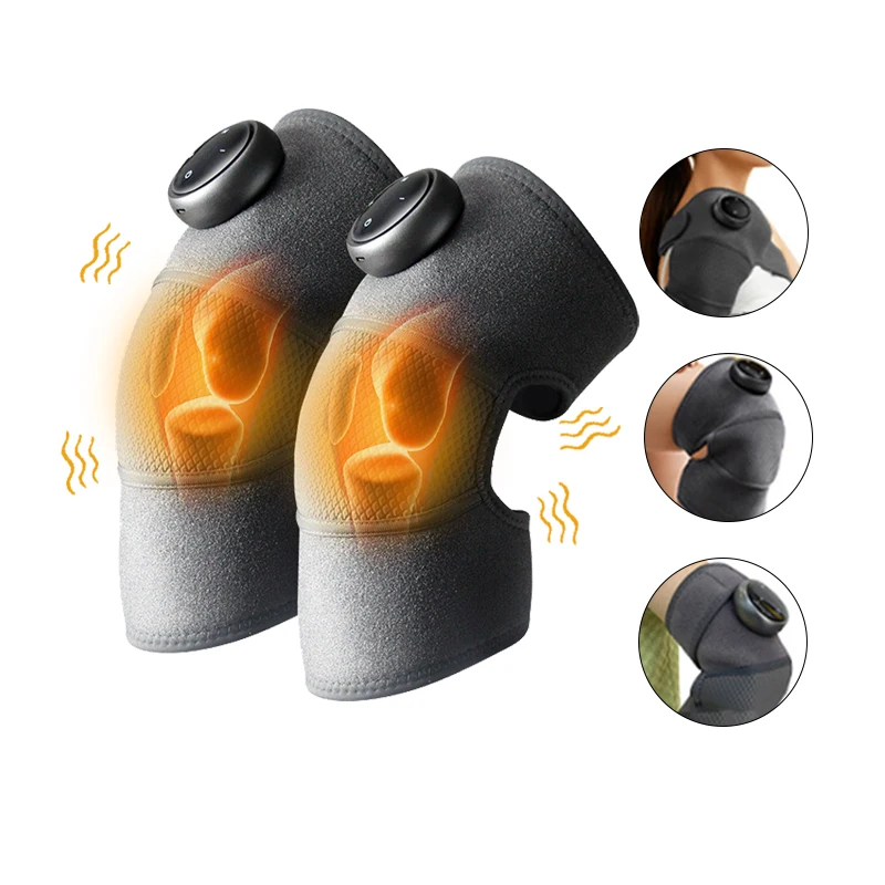 Wholesale thermal electric instrument shoulder leg joint heating pad knee massager machine