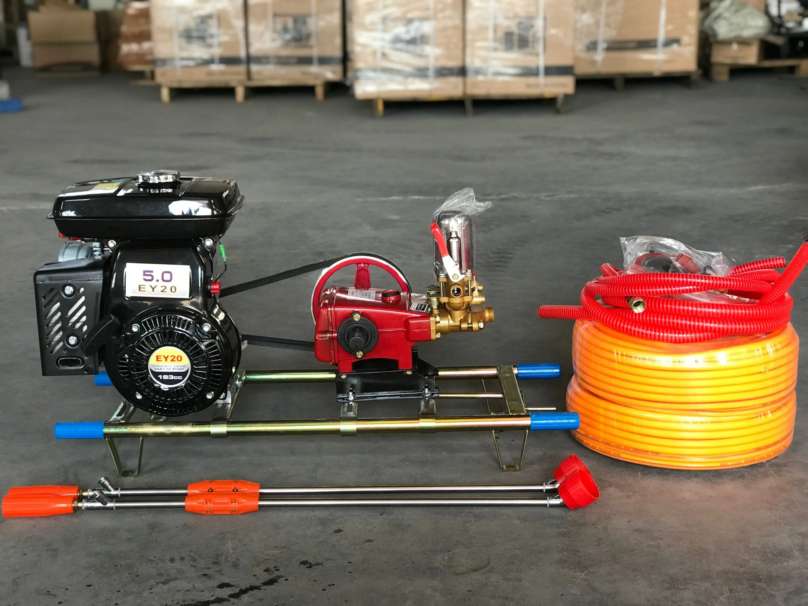 Gasoline Power Sprayer with suction 30-40L/MIN with Gasoline Engine EY20