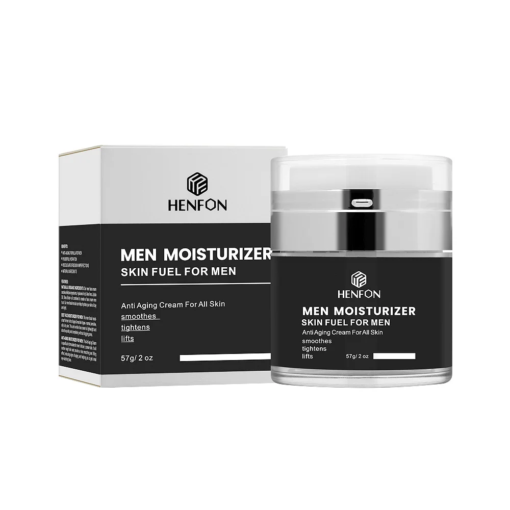 Private Label Hyaluronic Acid Gotu Kola Men Moisturizing Cream Moisturizing Anti Aging Smoothing Cream For All Skin