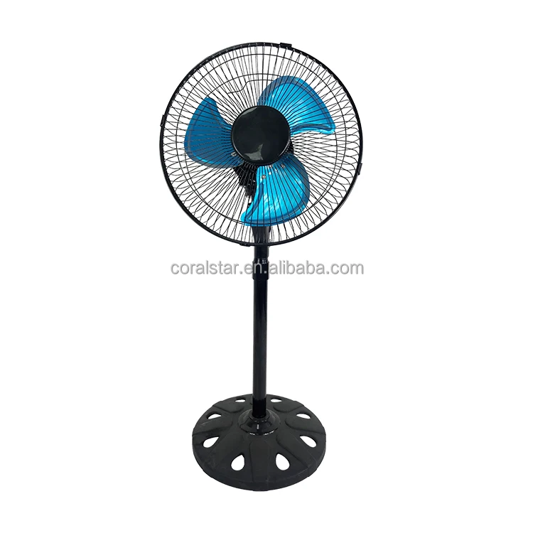New simple desgin 10 inch room school use air cooling electric stand fan hot sale to africa