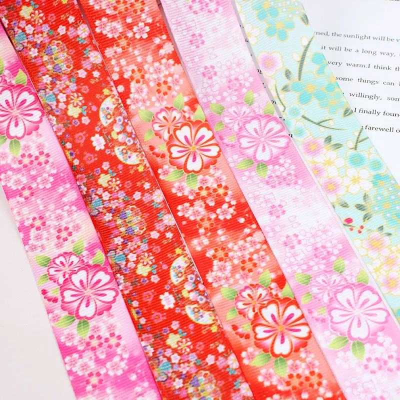 Factory Wholesale custom black Grosgrain Ribbon Personalization ribbons for gift wrap ribbon