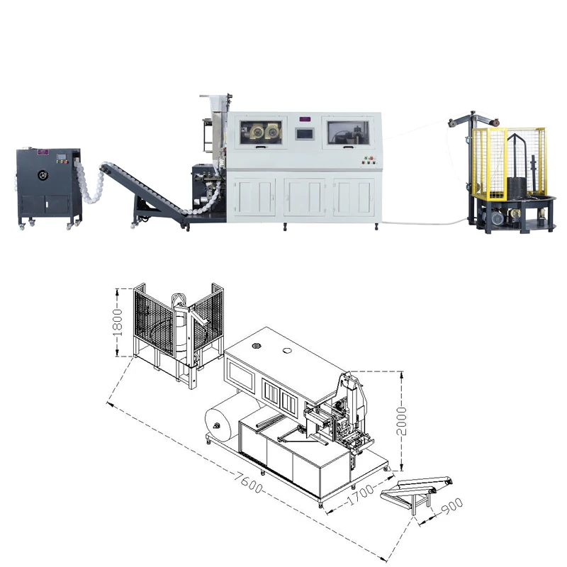 
Automatic pocket spring machine for mattress and sofa support production 