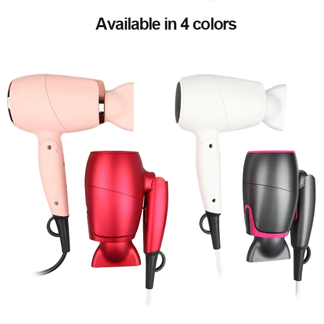 Mini portable wall mounted stand reverse one step professional salon blow negative ion hair dryer