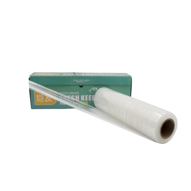 PE film roll plastic pe food cling wrap pe food wrap stretch film