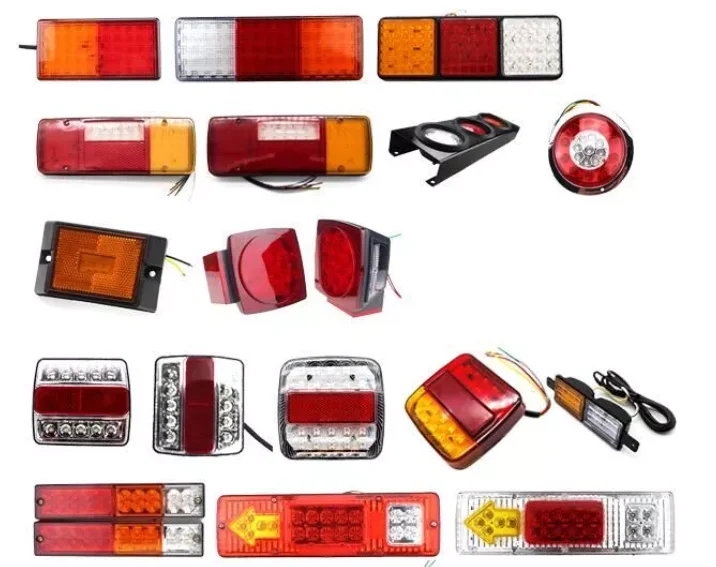 Supply high quality waterproof LED rear tail light combination for truck / trailer