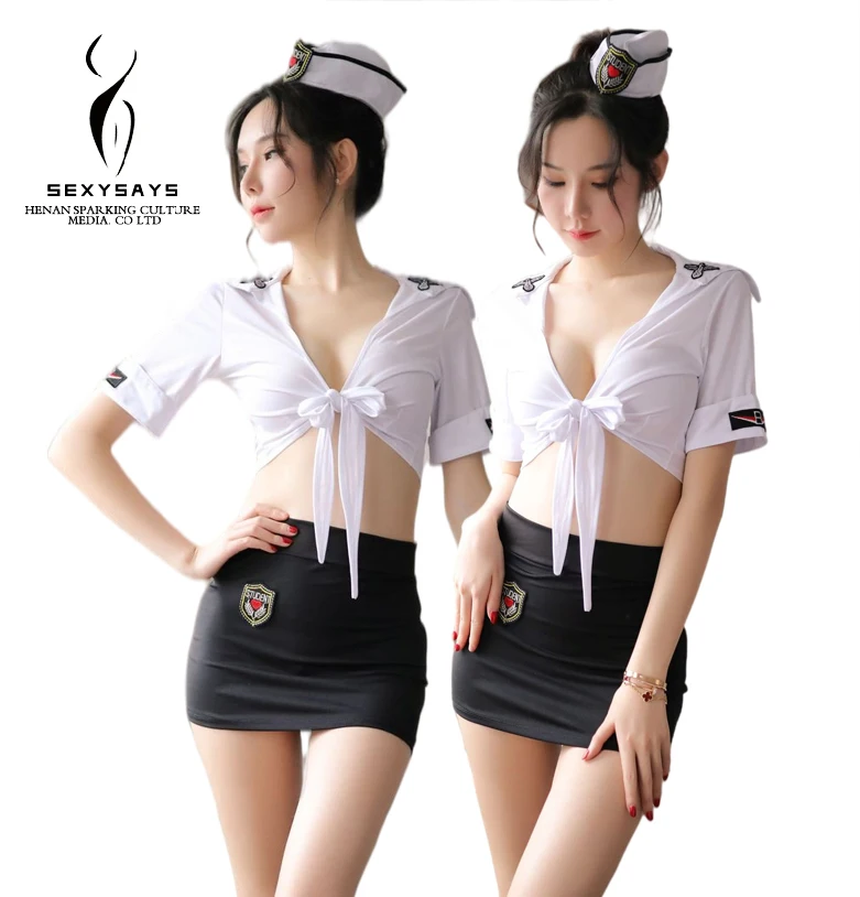 Оптовая продажа, горячая Распродажа, сексуальное женское белье, платье, милая униформа для девушек в морском стиле, кружевное сексуальное нижнее белье, упаковка, юбка для ягодиц