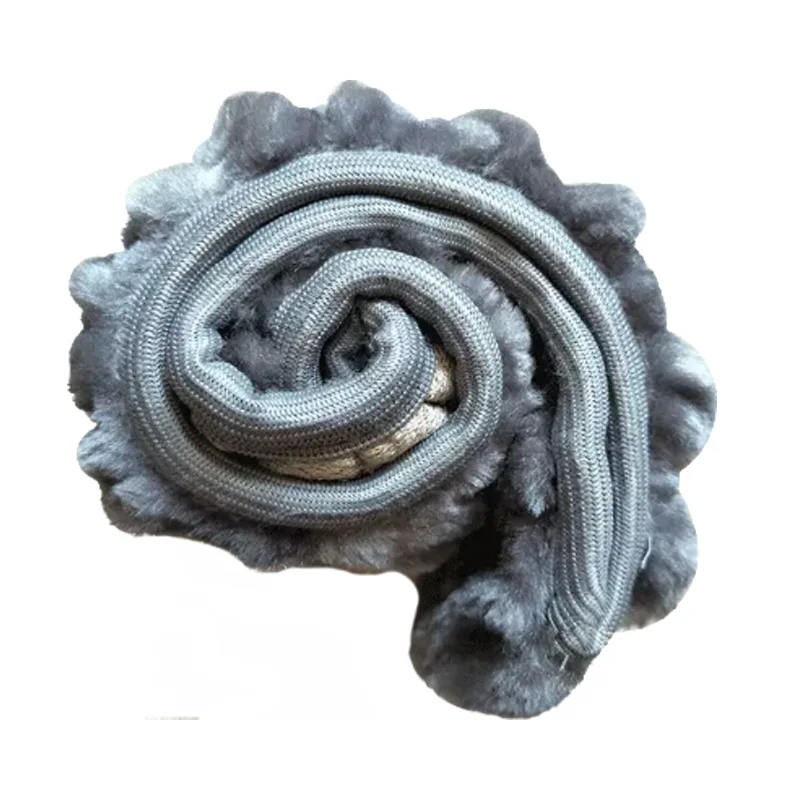 FX-M-105 супердешевый нескользящий эластичный чехол на руль автомобиля из искусственного плюша для зимы сохраняет тепло