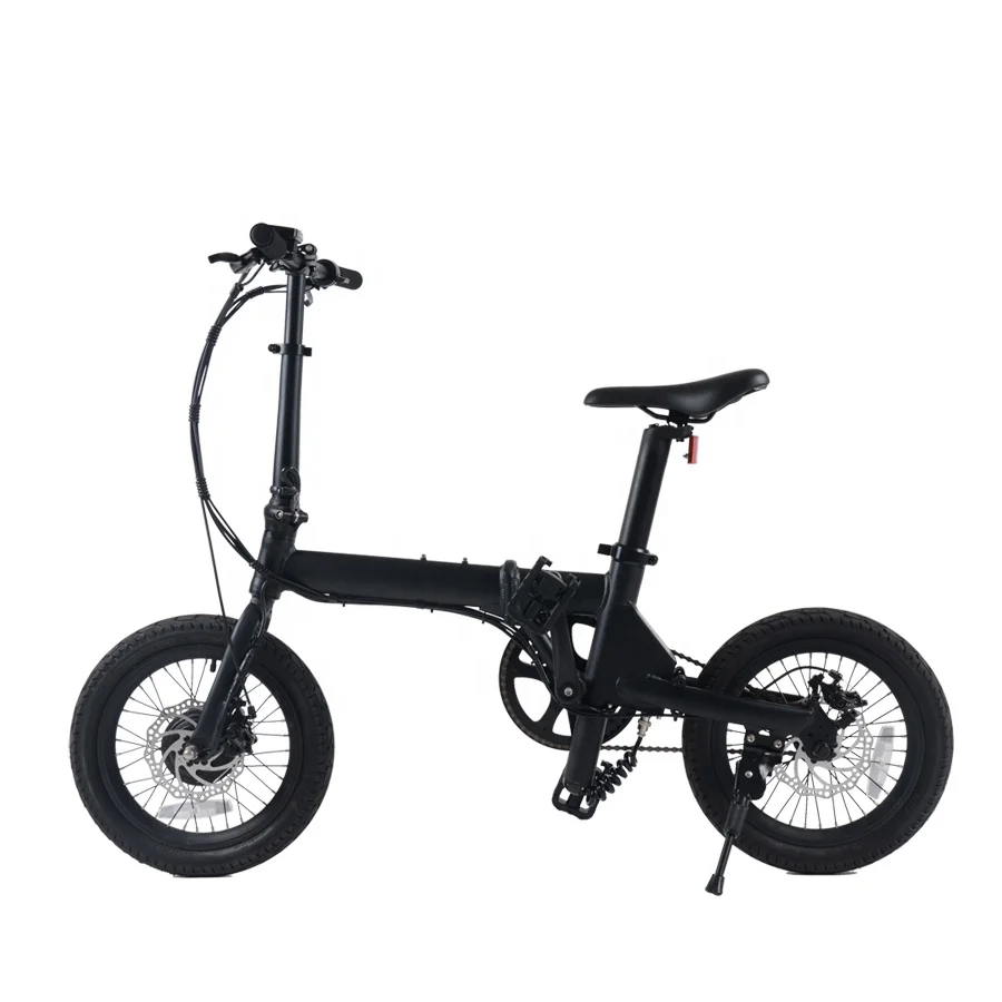 16 inch mini fast speed electric cycle e bike basikal elektrik with two spokes wheel
