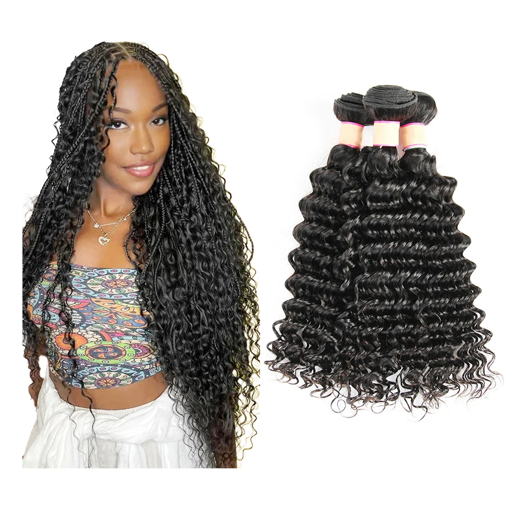 Shinein Heat Resistant Natural Black Yaki Straight Bundles Hair Extensions Weave Long Kinky Straight Hair Bundles