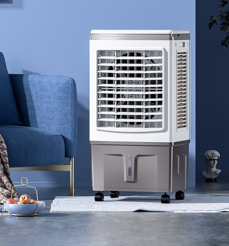 PL  Powerful Water Fan with water tank Evaporative Ventilator  movable Air Cooler