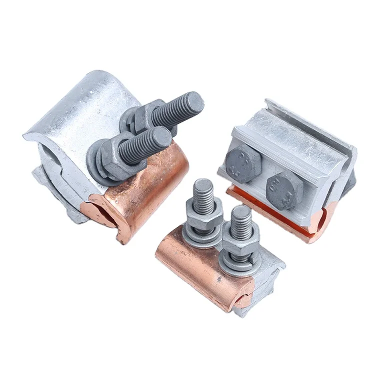 Series bimetallic Parallel Groove Clamp Electrical Aluminum and Copper Parallel Groove Connector Aluminium PG Clamp