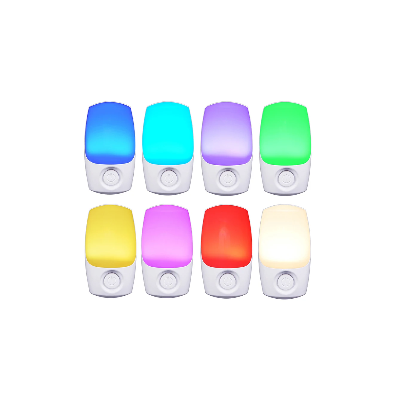 Светодиодный сенсорный светильник случайного цвета rgb, домашнее освещение, современный ночник