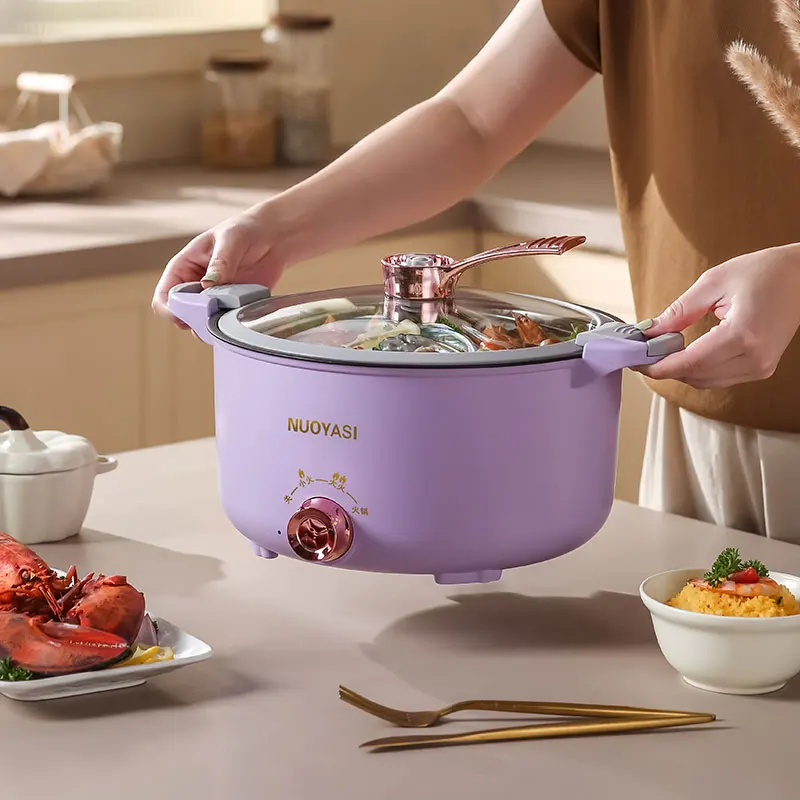 Multi-functional and Household Electric Cooking Pot and Ramen Cooker Induction Outer Pressure Electric Cooker Hot Pot