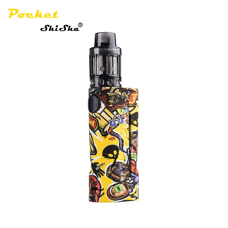  Разноцветный бокс мод Vapor storm одноразовый резервуар 90 Вт ECO vape