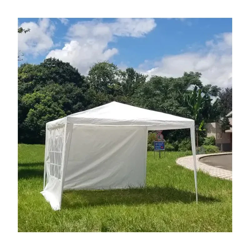 Custom 3x3 3x6 3x9 PE Polyester Garden Gazebo White Outdoor Event Tent