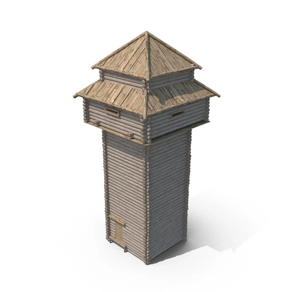 Customized Size Prison Security Tower Watchtower Tower Steel By Fire Protecting Agricultural Irrigation Telecommunication Tower
