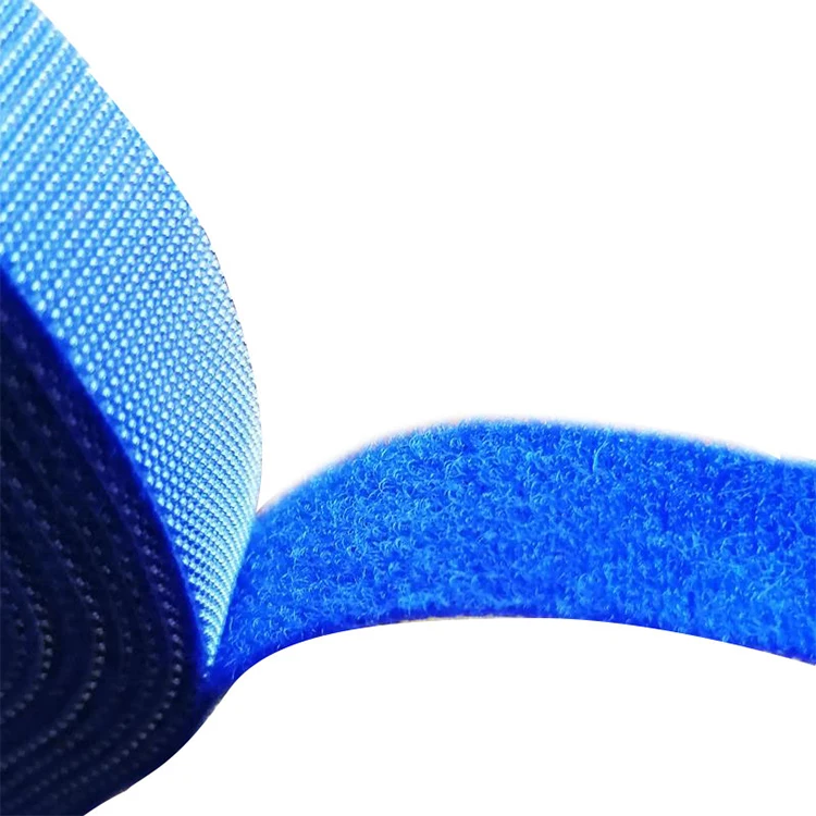 Hot sale 5m Wholesale Back to Back Hook and Loop Colorful Reusable Cable Ties