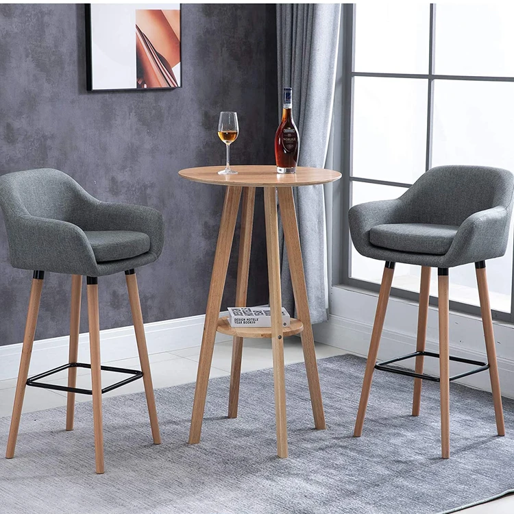 Wholesale Tall Table Restaurant Furniture Iron Luxury High Modern bar chair stool