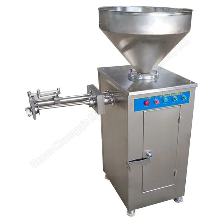 Horizontal sausage stuffer meat sausage grinder machine sealant sausage silicone filling machine