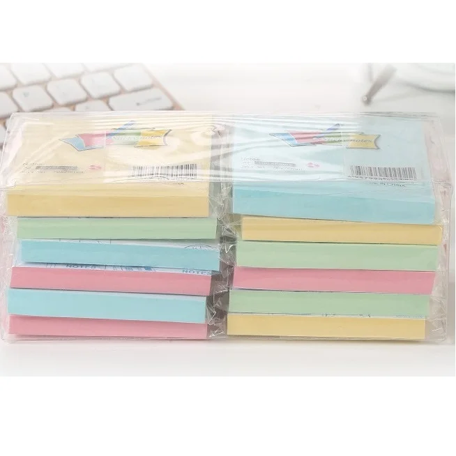 OEM Customized Shape Easy Post Sticky Notes Colorful Self-Stick Notes For Office