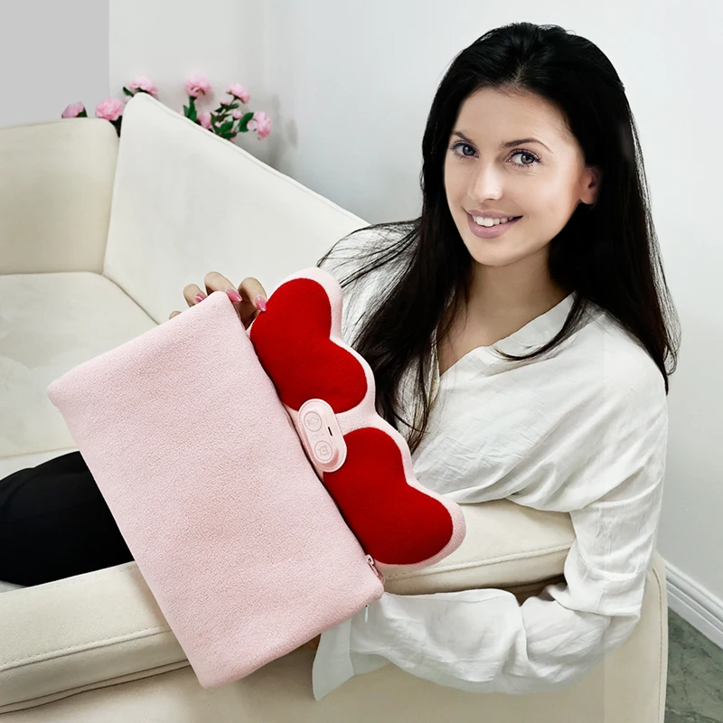 Hand Warmers Rechargeable, Portable Hand Warmer Pouch with 3 Heat Levels, Fast Electric Heated Gloves Hand Warmer with Battery