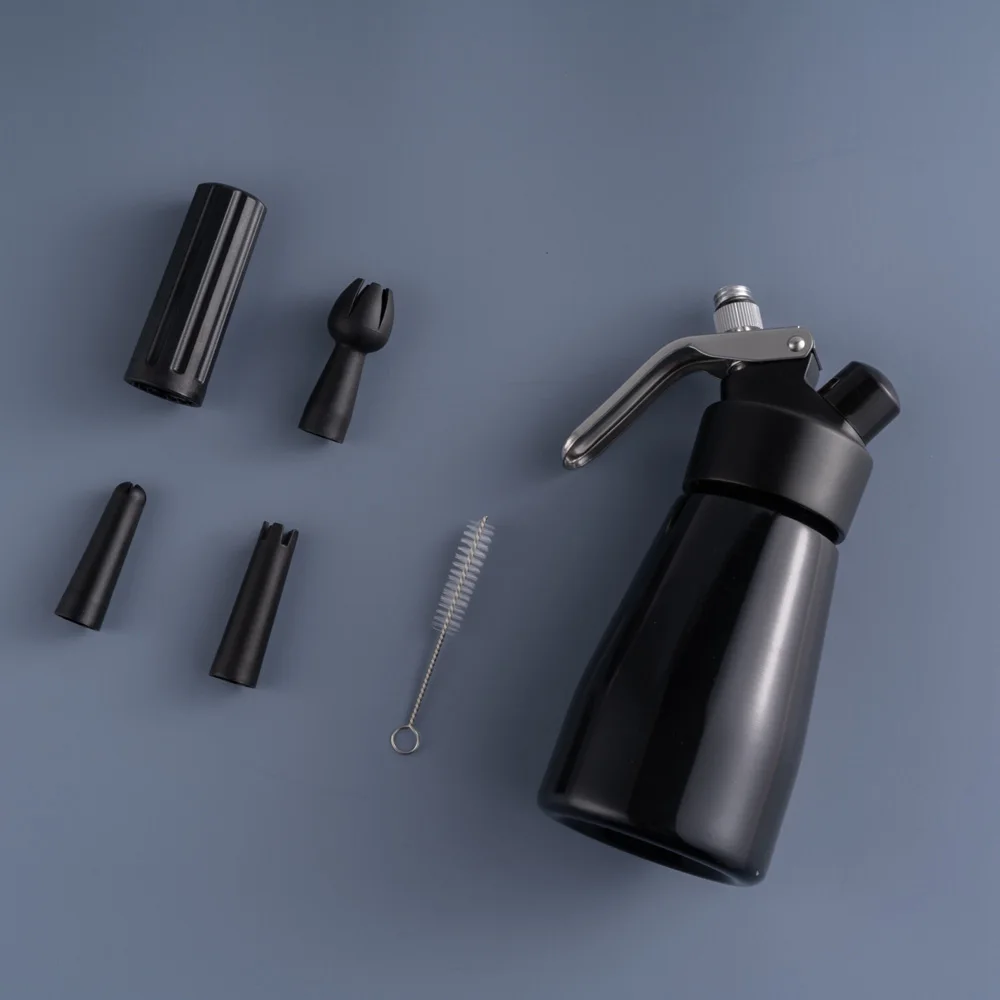 OEM Factory Customize High Quality 250 ml Aluminum Cream Whip Dispenser Cream Whipper