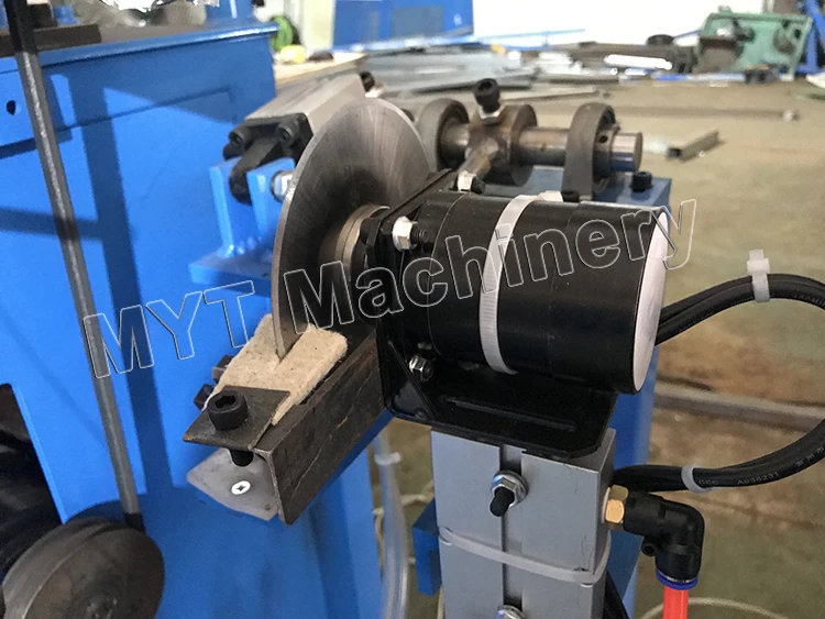 MYT HVAC Insulated spiral flexible aluminum duct forming manufacturing machine for air condition hose tube making