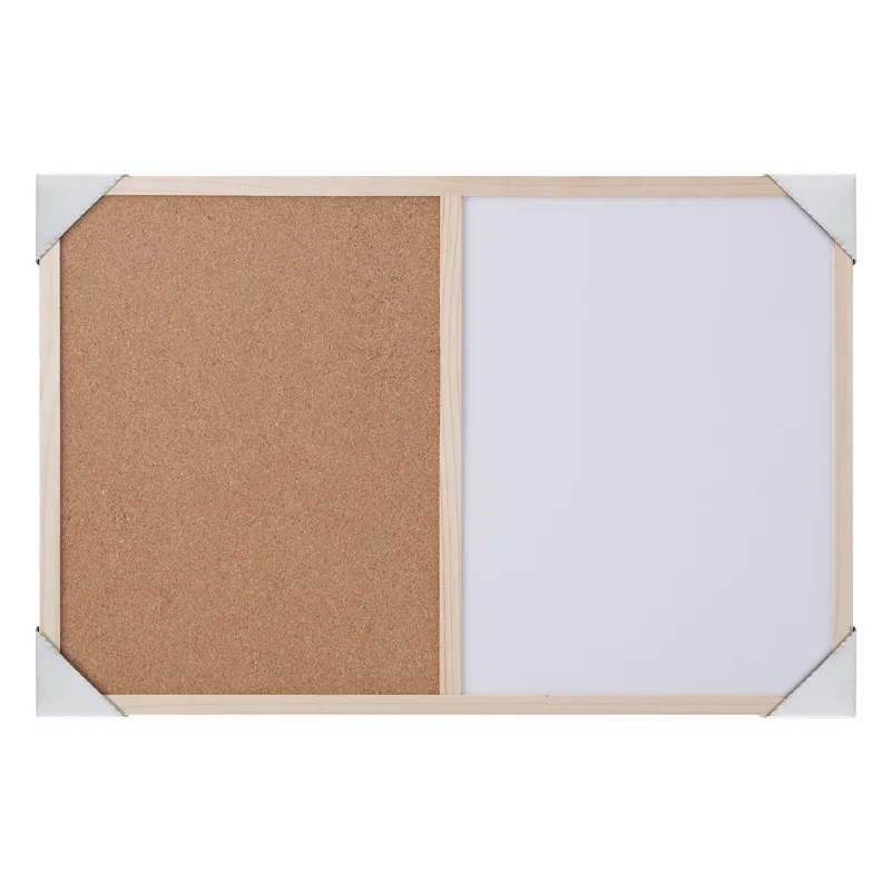 Wholesale Price Half Cork Board Half Magnetic Whiteboard 2 in 1 Combination Board