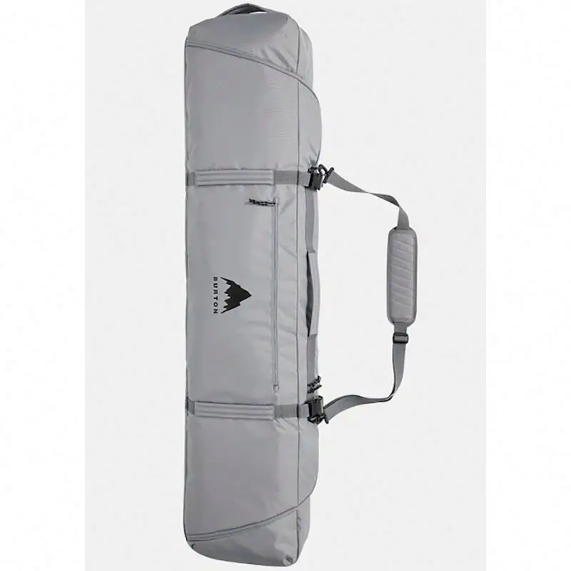 Burton Custom Padded 180cm travel wheelie ski snowboard bag  X2 WITH BOOT STORAGE COMPARTMENTS