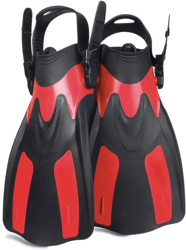 2022 latest water sports swimming short fin diving webbed foot silicone frog shoes