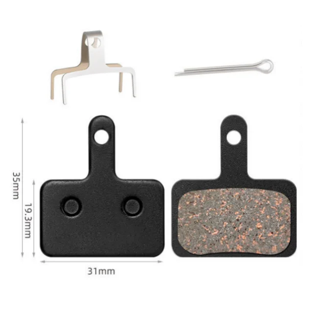 Wholesale Bicycle Brake Pad Trail Bike MTB Semi-Metallic for Shimano Saint Bicycle Disc Brake Pad Bicycle