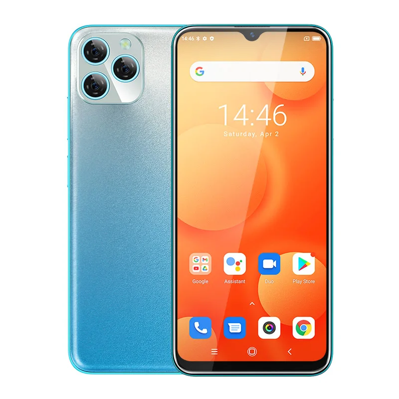 Low Price Of Brand New Android 11 Mobile Phone Unlocked Slim Android 11 Mobile Phone 6.5 Inch Hd Screen Android 11 Mobile Phone