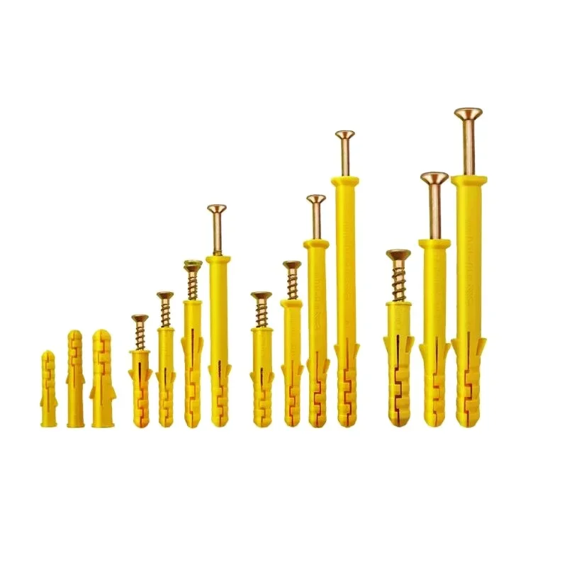 Nylon Expansion bolt anchor plug screws Fish type