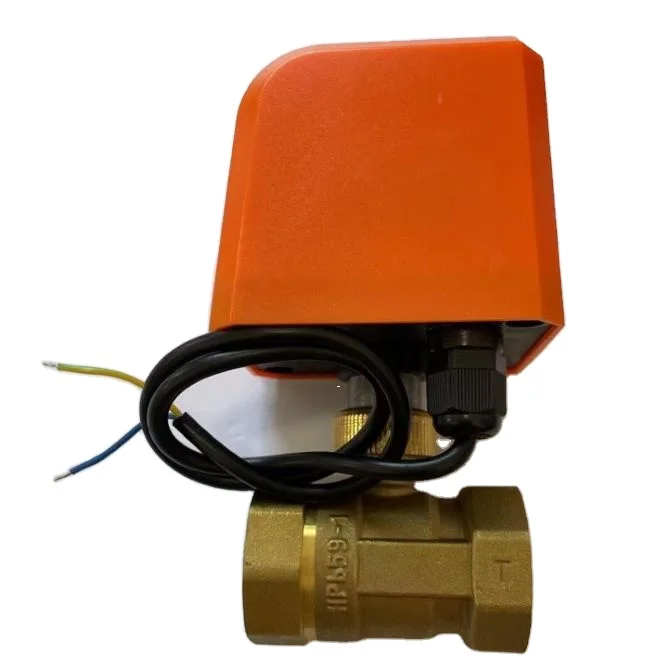 DN50 DC12V-24V FCU 2way лучшие продажи по всему миру Высокое качество Электрический шаровой клапан с приводом