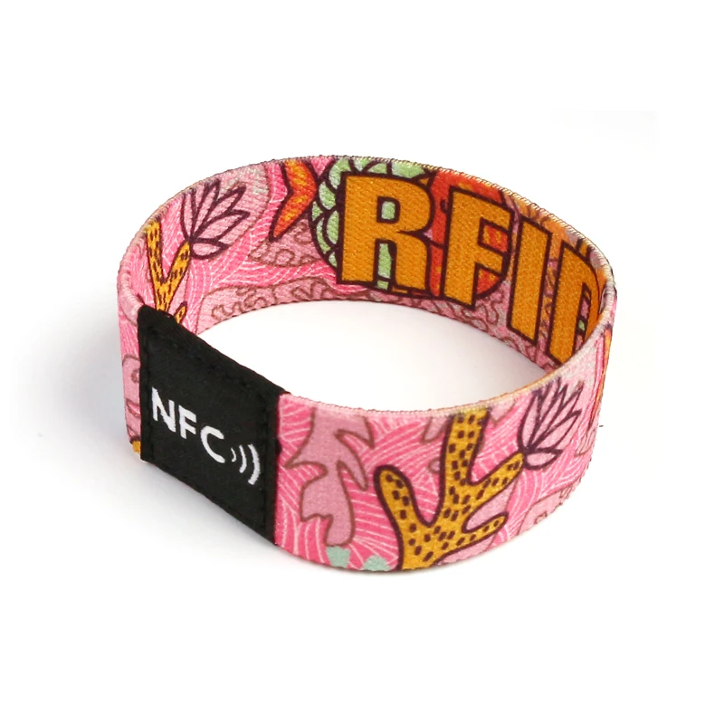 RFID Fabric Bracelet Event RFID Bracelet Event Wristband RFID