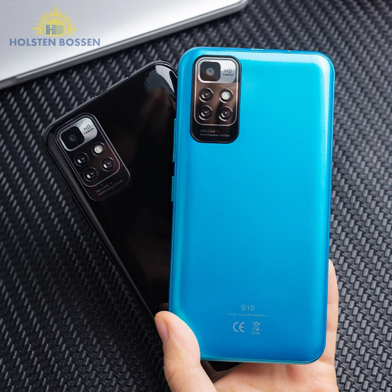 S10 5.0 inch 1.3 Hz Quad Core 3GB+64GB 3000mAh 2+8 MP Android 9 Dual Sim Cheap Customized OEM Smart Mobile Phone