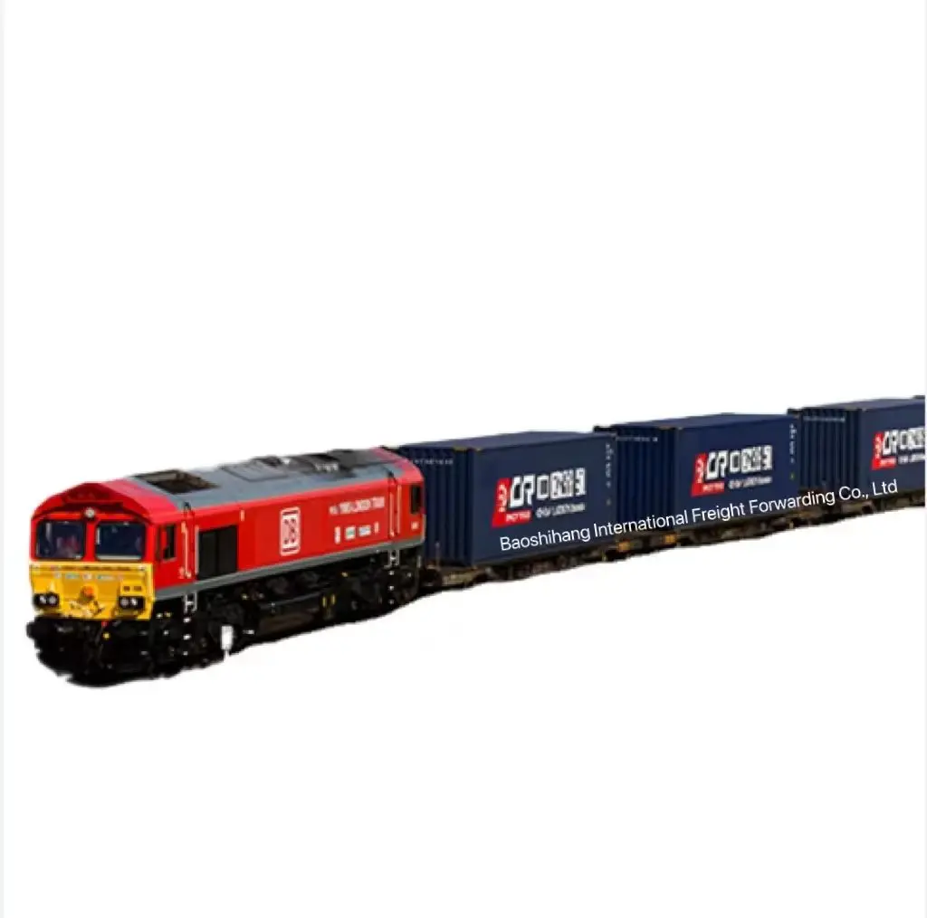 Railway transport DDP international freight the cheapest price China to Pakistan DDP door-to-door delivery