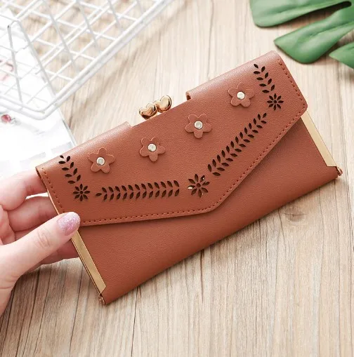 RTS Sctock Fashion PU Purse Rivet Clutch bag Evening Stars Women Wallet