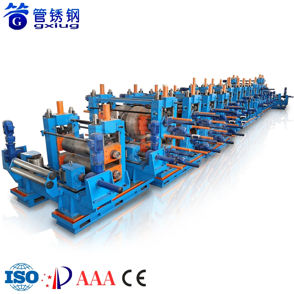 GXG Bending Round Ro Square Forming High Frequency Weld Pipe Machine ERW Tube Mill Product Line Manufacturer In China