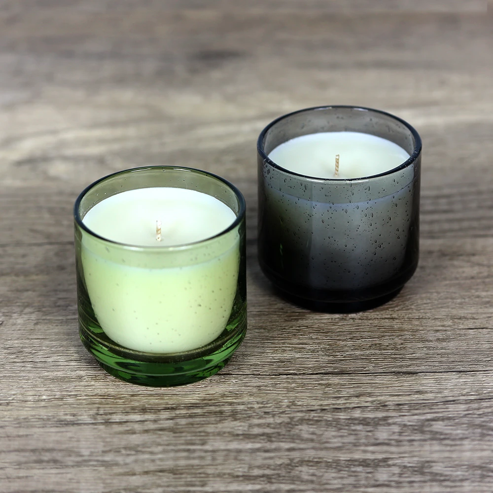 Ins New Soy Wax Custom Votive Candle With Glass Jar Birthday Scented Candle For Home Decor Christmas Gift