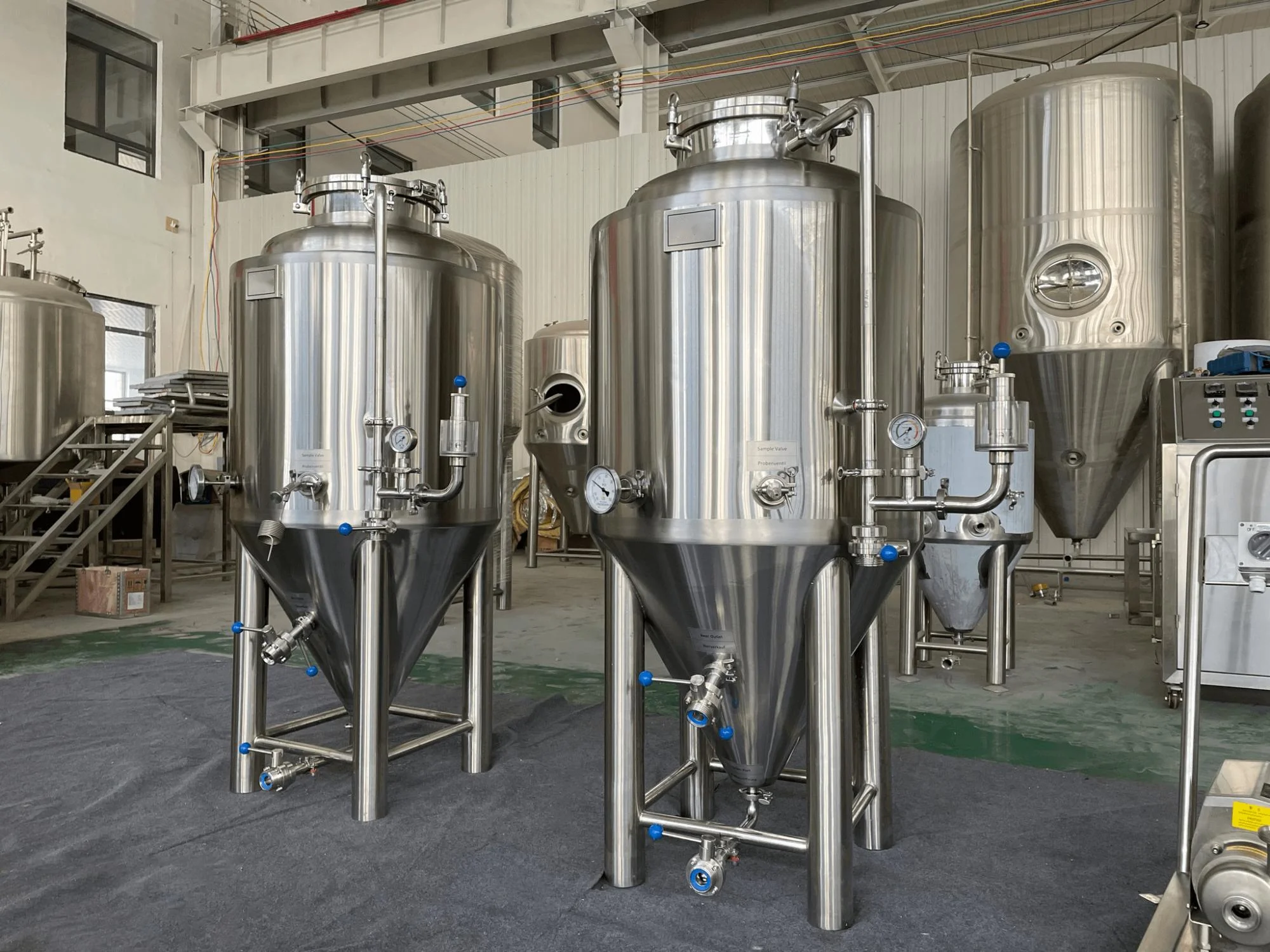 3bbl 4bbl 5bbl brew equip beer ferment tank /ss 1000l fermenter price tank beer system cuves de fermentation for sale