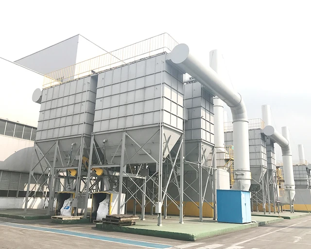 High Quality Fm300 75kw Esp Pulsa Jet Dust Collector Electrostatic Dust Collector Dust Extrction System For Wood Saw Machine
