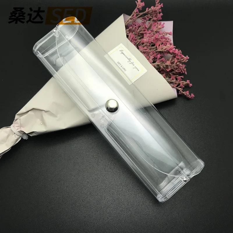 custom logo PVC reading glasses carry cases box eye glasses hard cases